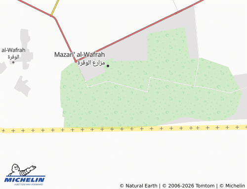 MICHELIN Wafra Farms Block 2 map - ViaMichelin