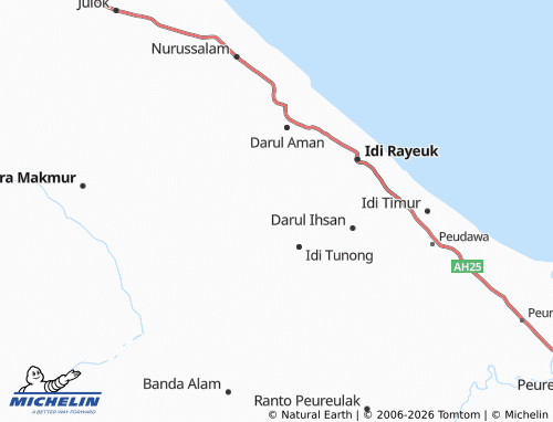 Mappa MICHELIN Keumuning Lhok - ViaMichelin
