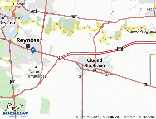 MICHELIN Guerrero map - ViaMichelin