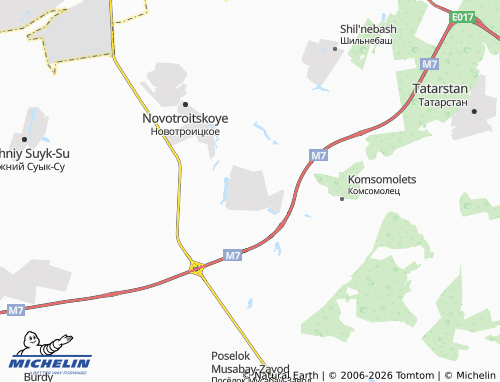 MICHELIN-Landkarte Kalinovka - ViaMichelin
