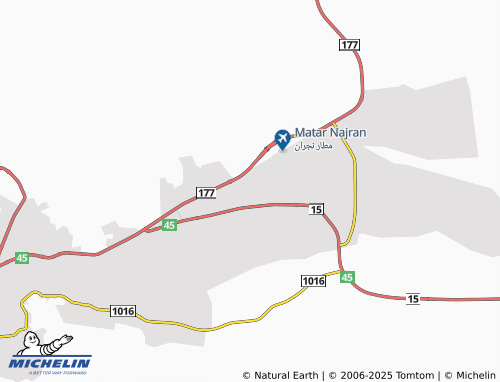 MICHELIN Al Ghuwayla Agricultural map - ViaMichelin