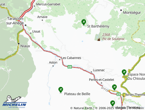 Carte MICHELIN Caychax - ViaMichelin