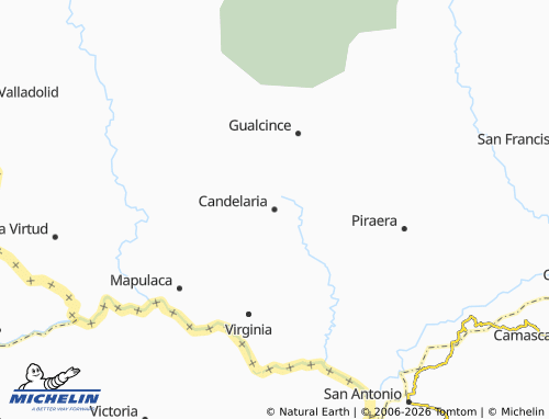 MICHELIN Candelaria map - ViaMichelin