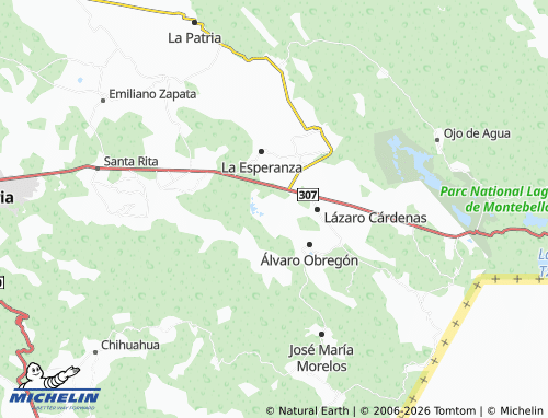 Mapa MICHELIN El Progreso - ViaMichelin