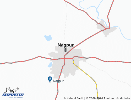 Mappa MICHELIN Nagpur - ViaMichelin