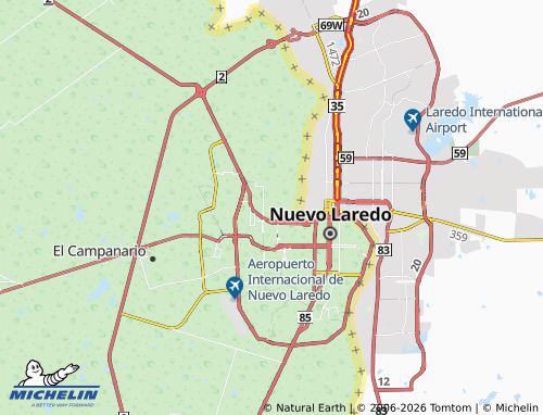 Mapa MICHELIN Solidaridad 2 - ViaMichelin