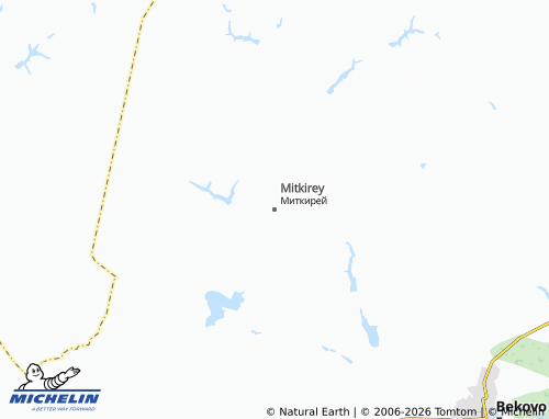 MICHELIN-Landkarte Mitkirey - ViaMichelin