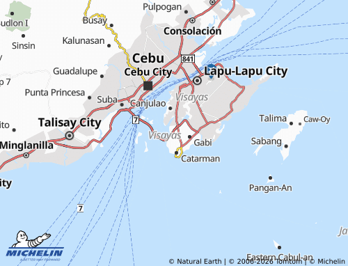 MICHELIN Pilipog map - ViaMichelin