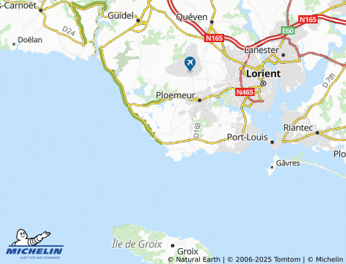 MICHELIN Kervenois map - ViaMichelin