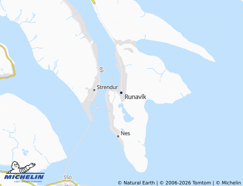 Mappa MICHELIN Runavíkar - ViaMichelin