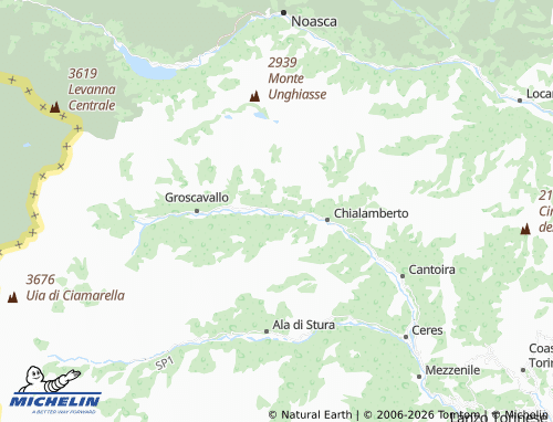 Mapa MICHELIN Bonzo - ViaMichelin