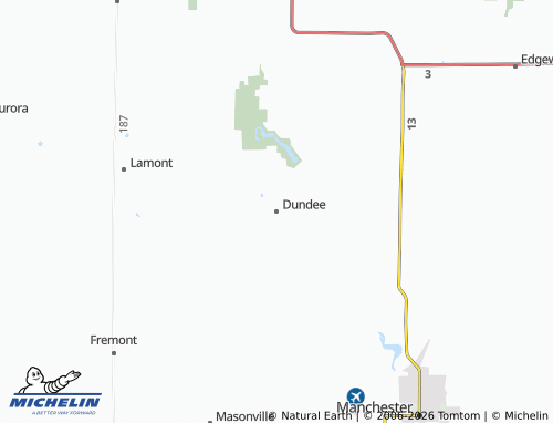 Mapa MICHELIN Dundee - ViaMichelin
