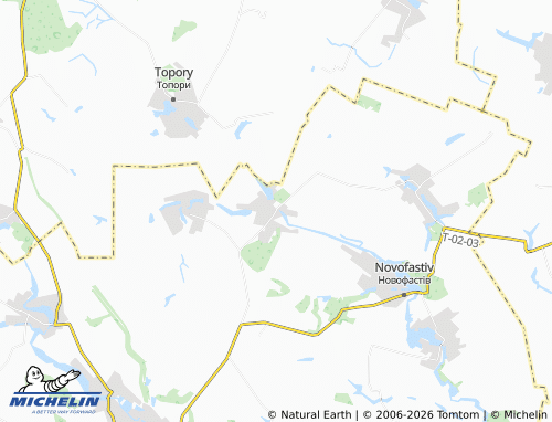 Mappa MICHELIN Morozivka - ViaMichelin