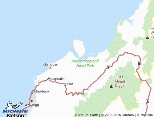 Mapa MICHELIN Cable Bay - ViaMichelin