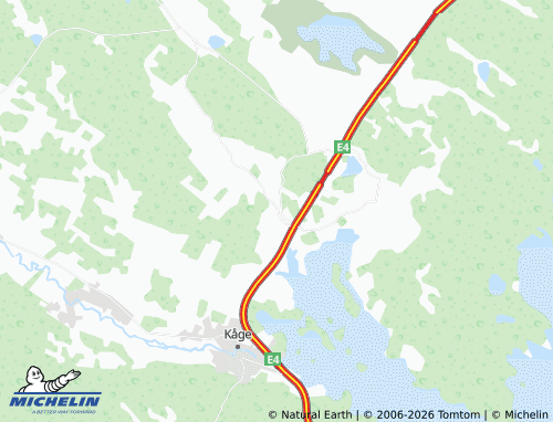 Carte MICHELIN Frostkåge - ViaMichelin