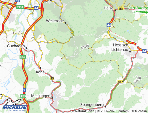 Mappa MICHELIN Eiterhagen - ViaMichelin