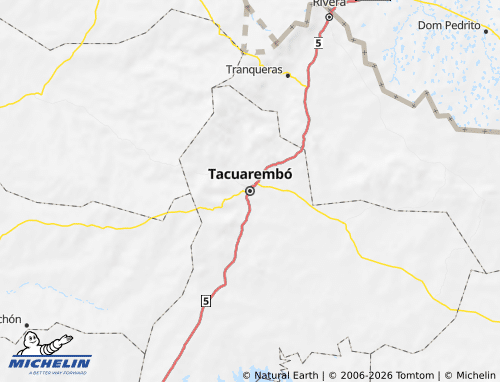 Mappa MICHELIN Tacuarembó - ViaMichelin