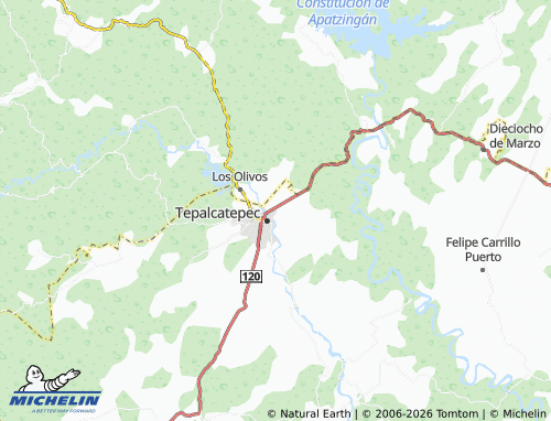 MICHELIN-Landkarte Infonavit Bugambilias - ViaMichelin