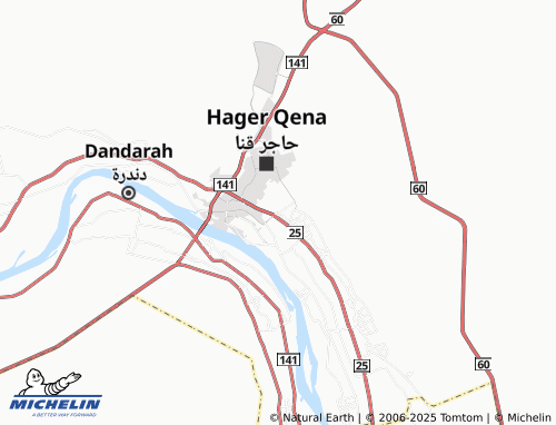 MICHELIN El Salahaia map - ViaMichelin