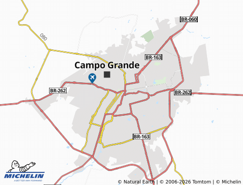 Mapa MICHELIN Amambai - ViaMichelin
