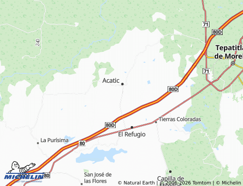 Mapa MICHELIN La Arena - ViaMichelin
