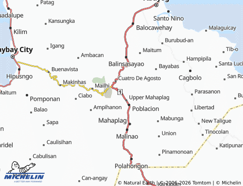 MICHELIN Paril map - ViaMichelin