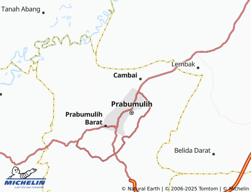 MICHELIN Sukajadi map - ViaMichelin