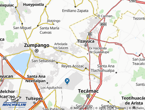 Mapa MICHELIN Urbano Santa Fe - ViaMichelin