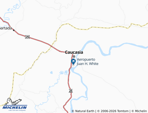 Mappa MICHELIN Caucasia - ViaMichelin