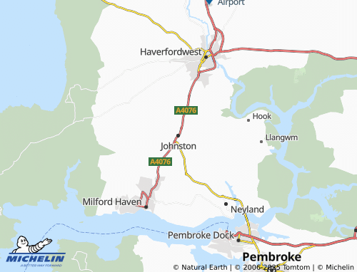MICHELIN Johnston map - ViaMichelin