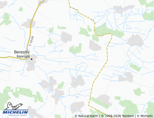 MICHELIN Malyi Pravutyn map - ViaMichelin