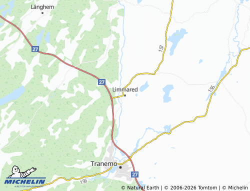 Carte MICHELIN Limmared - ViaMichelin