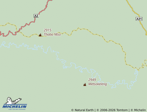 Mapa MICHELIN Manamaneng Ha Lekorane - ViaMichelin