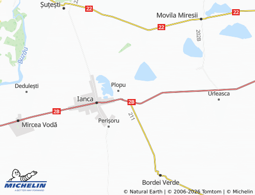 Mapa MICHELIN Gara Ianca - ViaMichelin