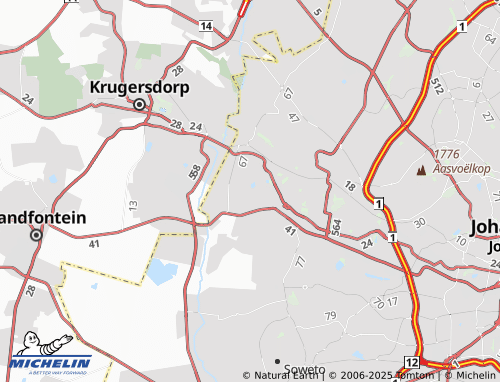 Kaart MICHELIN Davidsonville Extension 2 - ViaMichelin