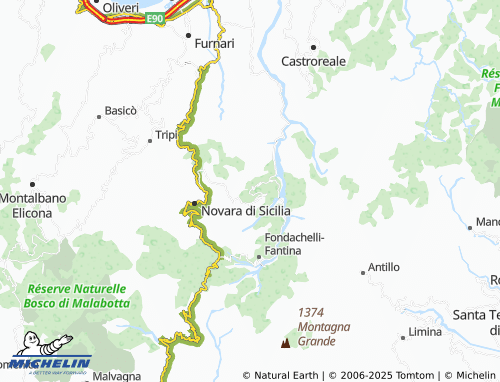 Mappa MICHELIN Carnale - ViaMichelin