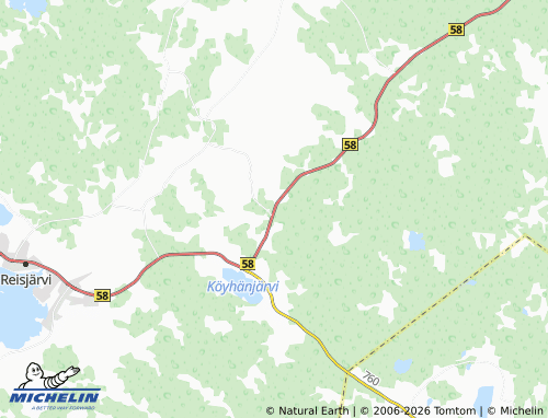 Carte MICHELIN Kalaja - ViaMichelin