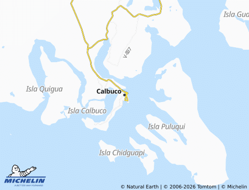 MICHELIN Calbuco map - ViaMichelin
