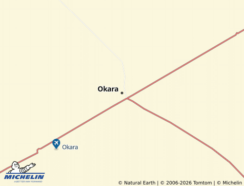 Mappa MICHELIN Okara - ViaMichelin