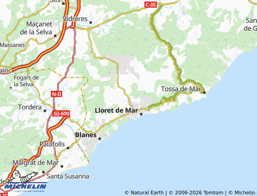 Carte MICHELIN Mas Romeu - ViaMichelin