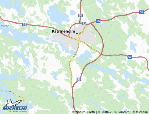Carte MICHELIN Djulö Kvarn - ViaMichelin