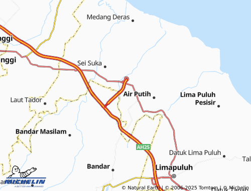 MICHELIN Pasar Lapan map - ViaMichelin
