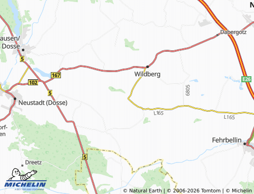 MICHELIN Rohrlack map - ViaMichelin