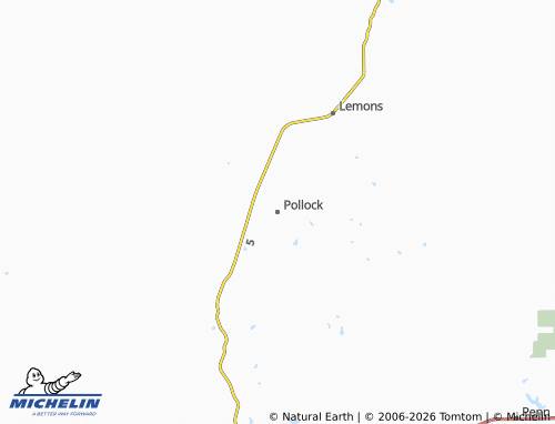 Carte MICHELIN Pollock - ViaMichelin