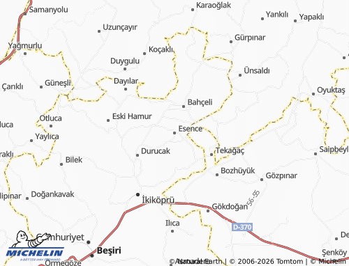 Mappa MICHELIN Esence - ViaMichelin
