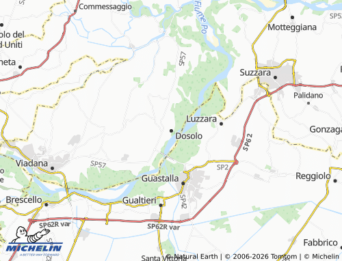 MICHELIN Dosolo map - ViaMichelin