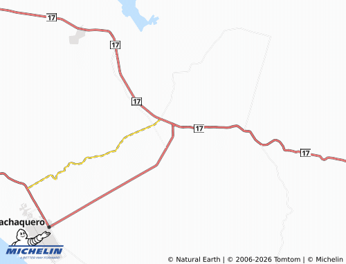 Carte MICHELIN Sabana de Machango - ViaMichelin
