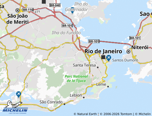 Mapa MICHELIN Mangueira - ViaMichelin