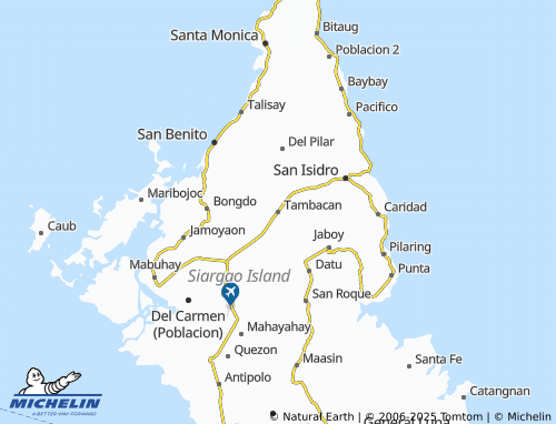 MICHELIN Tambacan map - ViaMichelin