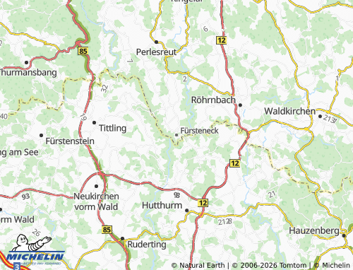 Mappa MICHELIN Fürsteneck - ViaMichelin